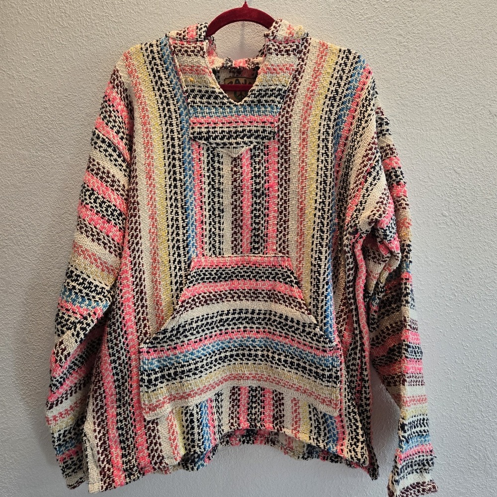 baja joe‎ mexican hoodie Medium